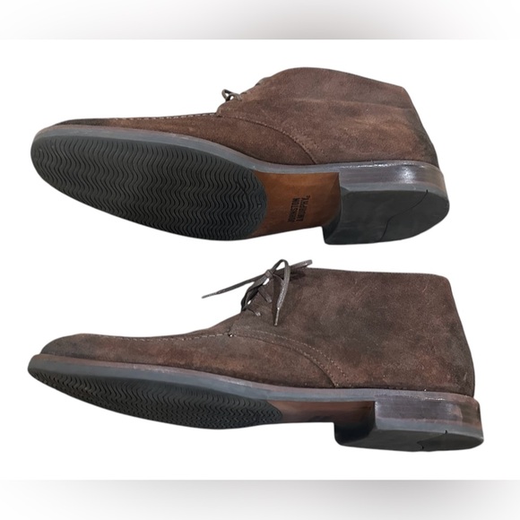 Johnston and Murphy high top suede shoes size 10M B4 - Picture 5 of 7